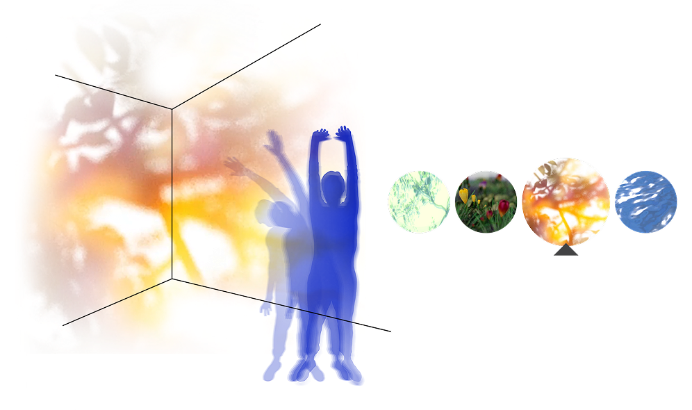 Breakthru Immersive Wellbeing Room illustration